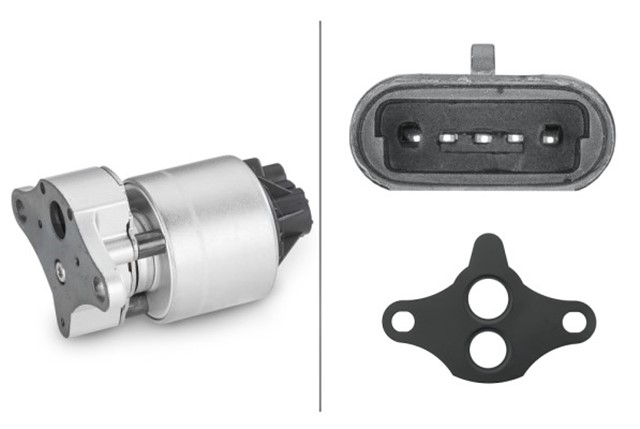 EGR VALFI ELEKTRONIK OPEL - COMBO - CORSA B - TIGRA - VECTRA B 09/95 - 07/03 - 