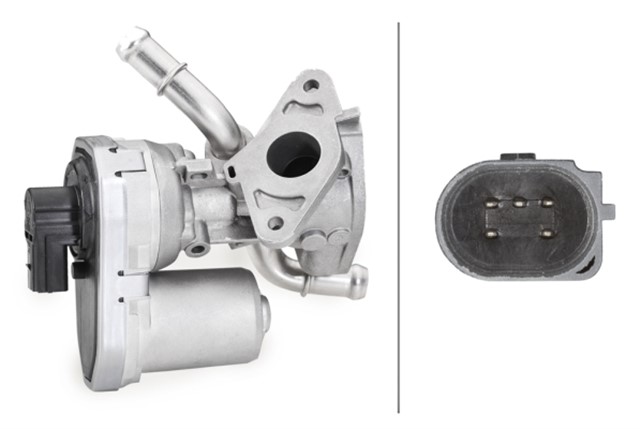 EGR VALFI BORULU YENI TIP TRANSIT V347 V348 2.4TDCI - 3.2TDCI 10 14