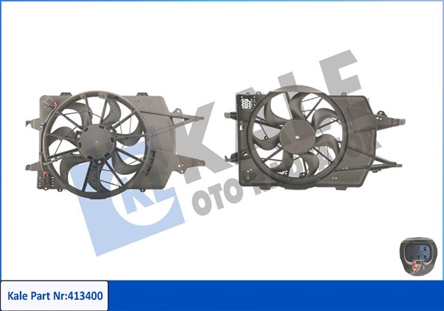 FAN MOTORU FOCUS I 98 04 AC TEKLI 1.6 2.0 ZETEC KOMPLE