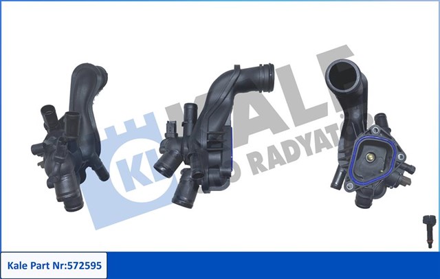 TERMOSTAT 105C KOMPLE P3008 - P308 - RCZ - P207 - P508 - P208 - P5008 - C4 - C4 PICASSO - DS3 - DS5 - C5 III 1.6 TURBO 16V EP6DT - EP6CDT - MINI COOPER 1.6 THP 16V N14B16A - N14B16C