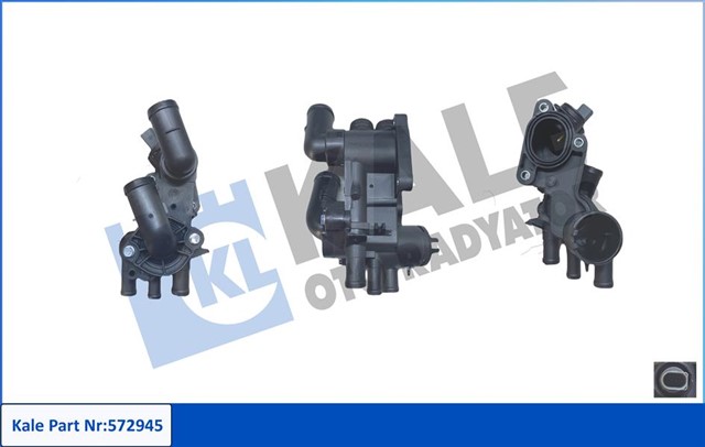 TERMOSTAT KOMPLE POLO - CORDOBA - IBIZA BBY - BKY - BBZ 1.4 16V 01 - 10