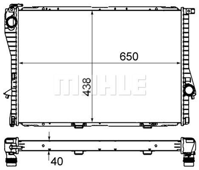 MOTOR SU RADYATORU BMW M52 M54 E39 E38