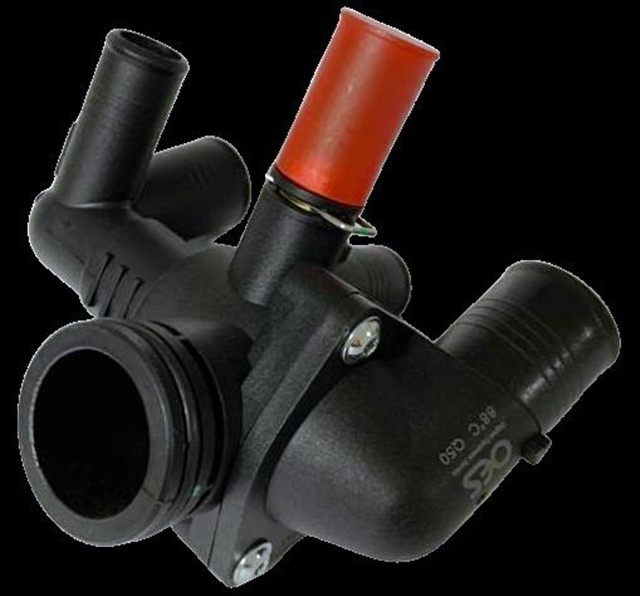 TERMOSTAT GOVDESI KOMPLE BOXER III JUMPER III 22DT C81 110BG / C96 130BG / C110 150BG EURO5 2011 TRANSIT V347 2.2TDCI - CUSTOM 14 EURO5 2.2 TDCI 155PS