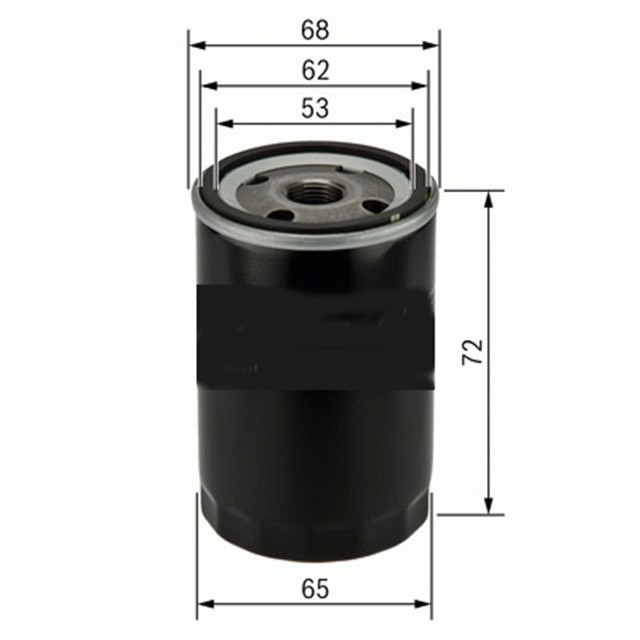 YAG FILTRESI C1 - P107 1.0 - COROLLA 1.3 - 1.3 12V - 1.6 - 1.8 - AVENSIS 1.6 - 1.8 - YARIS 1.3 - 1.5 - CAMRY - CARINA X