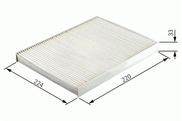 POLEN FILTRESI BERLINGO - PARTNER 96 XSARA 97 - 00 1.4 - 1.4I - 1.6 16V - 1.6HDI - 1.8D - 1.9D - 2.0HDI - 2.0 16V