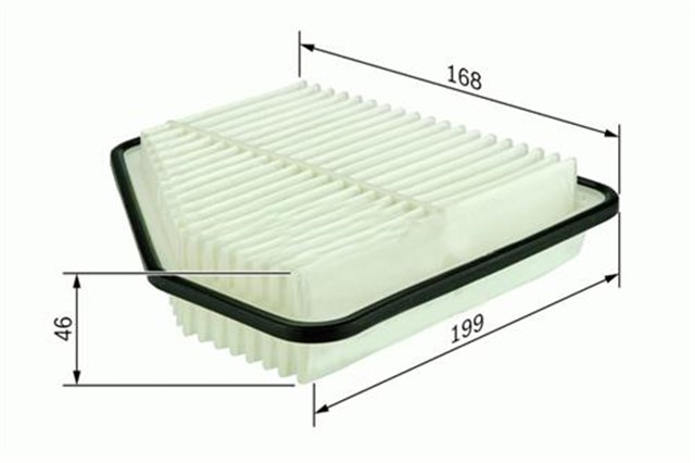 HAVA FILTRESI HONDA CIVIC VIII HB FN - FK 1.4 10/08 100PS X