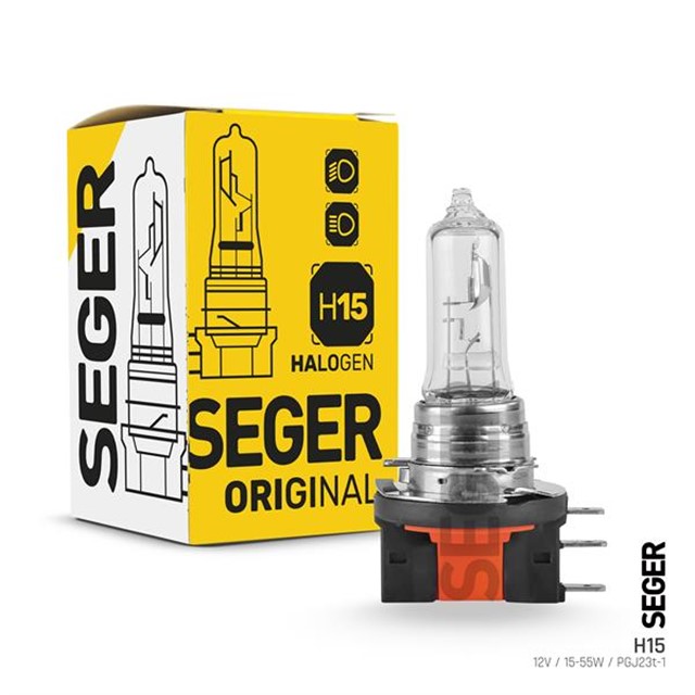AMPUL H15 12V 15/55W PGJ23T - 1 STANDART YENILEME 3.500K STANDART ISIK