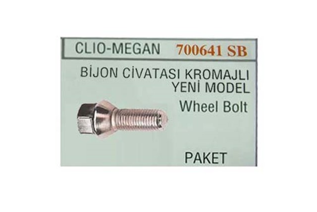 BIJON CIVATASI Y.M. CLIO - MGN DELIKLI PULLU KROMAJLI