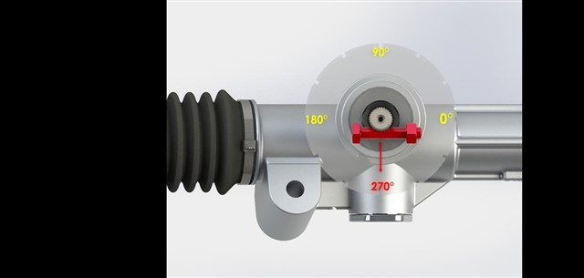DIREKSIYON KUTUSU ELEKTIRIKLI EPS ROT BAS LI FIAT EGEA 15 PINYON 110MM TUR 2.46 103