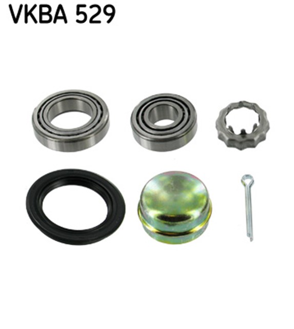 ARKA TEKER RULMANI KIT PASSAT 1.8 - 2.0 04/00 - GOLF I - II - III - IV - JETTA - POLO - IBIZA - TOLEDO - FAVORIT