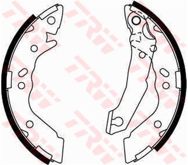 ARKA PABUC BALATA HYUNDAI ACCENT 1.3 1.5I 94 - 00 180X32