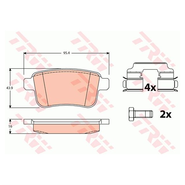 FREN BALATASI ARKA MERCEDES CITAN W415 12 . RENAULT KANGOO 10