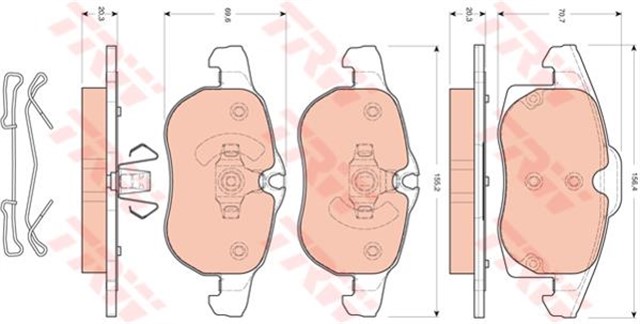 ON FREN BALATASI VECTRA C 08.02 SIGNUM 05.03 SAAB 9.3 02 CROMA 06.05