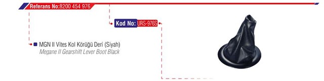 VITES KOL KORUGU MGN II SIYAH