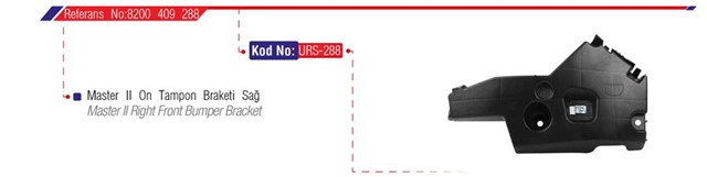 ON TAMPON BAGLANTI BRAKETI SAG MASTER II 04 - 10