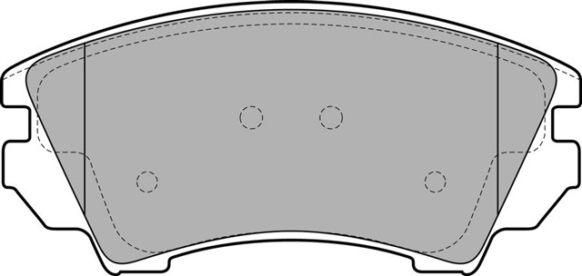ON BALATA OPEL ASTRA J 12 14 INSIGNIA 08 11 ZAFIRA 11 SAAB 9.5 10 17 JANT GDB1783