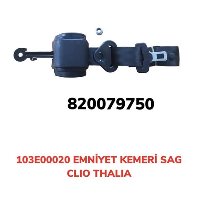 EMNIYET KEMERI OTOMATIK SAG CLIO - THALIA