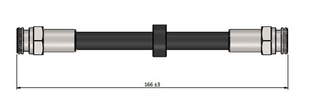 ARKA FREN HORTUMU IBIZA II 96 - 99