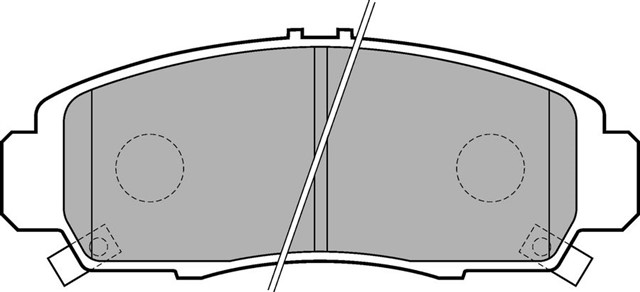 ON BALATA HONDA CIVIC SEDAN 07 - 11 - FRV 07