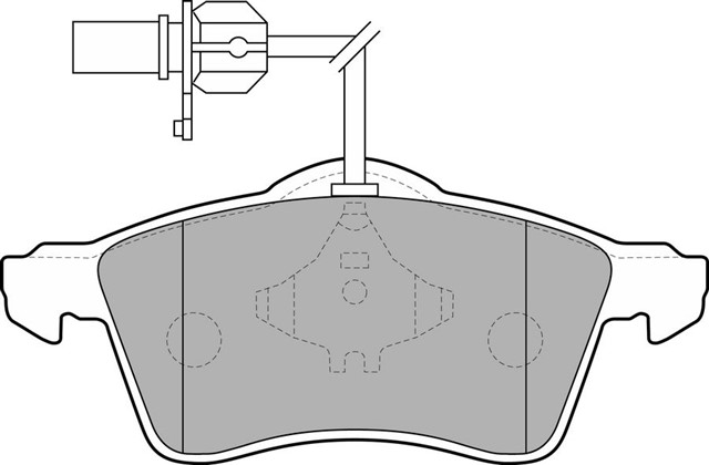 FREN BALATASI ON T4 ACV - AJT 2.5 TDI 91 - 03