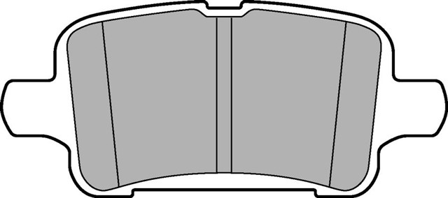 ARKA BALATA OPEL ASTRA K 1.0 - 1.4 - 1.4T - 1.6T - 1.6CDTI 16 106.5X46.3X16.6