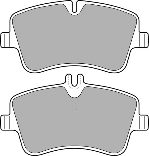 FREN BALATASI ON MERCEDES W202 W203 CL203 C209 R171