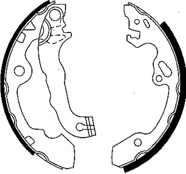 FREN PABUCU ARKA FORD FOCUS 08/98 11/04