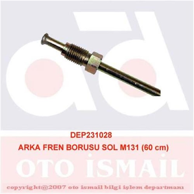 ARKA FREN BORUSU SOL M131 DKS 60 CM
