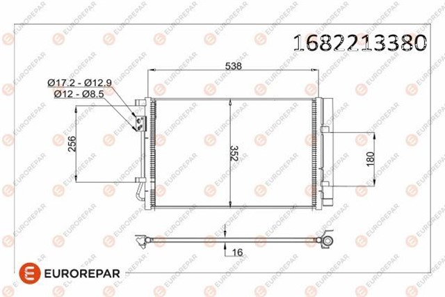 KLIMA KONDENSERI I20 2015