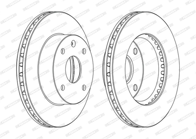 ON FREN AYNASI LACETTI - NUBIRA 1.4 16V - 1.6 - 1.8 05 255.8X24X4DLXHAVALI