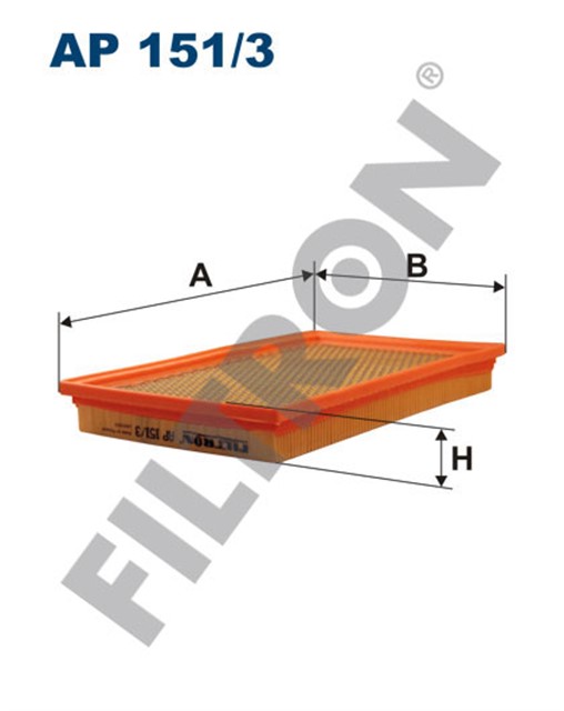 HAVA FILTRESI FORD FIESTA IV 1.25I 16V 75HP 01/96 - 04/02