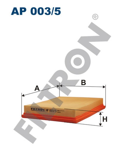 HAVA FILTRESI CHRYSLER PT CRUISER / PT CRUISER CABRIO 2.0 16V 141HP 04/00 - 12/10