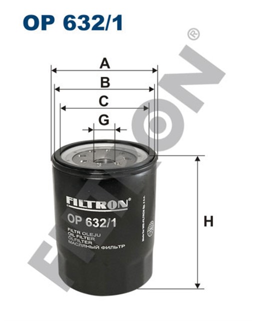 YAG FILTRESI KIA MOTORS PREGIO 2.7 D 83HP 06/96 - 