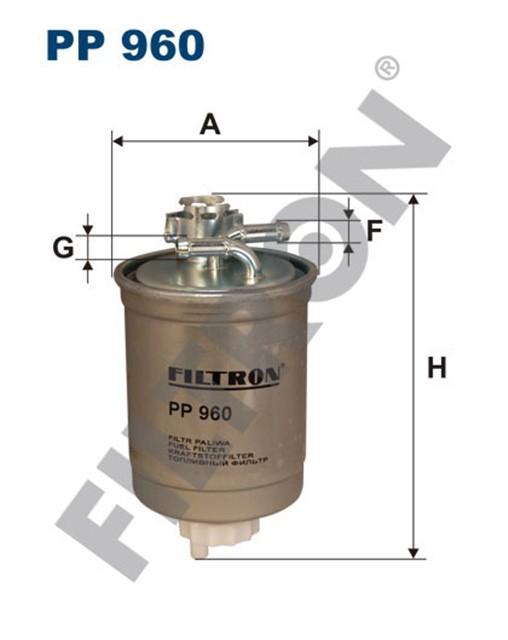 YAKIT FILTRESI CADDY II - POLO - CORDOBA - IBIZA III 1.9 SDI - TDI