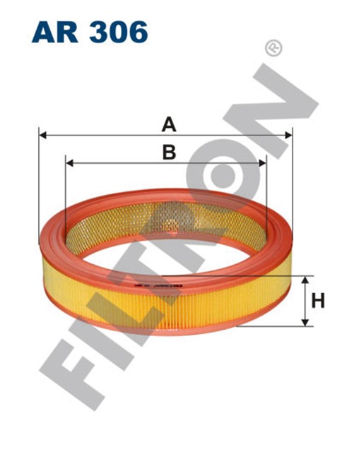 HAVA FILTRESI FORD SIERRA II SAPPHIRE 1.6I 80HP 10/89 - 02/93