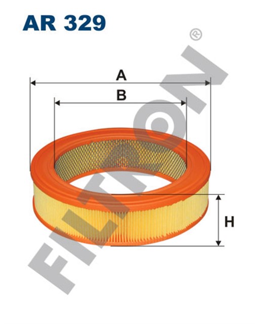 HAVA FILTRESI MITSUBISHI COLT II C10 1.5 75HP 09/84 - 04/88