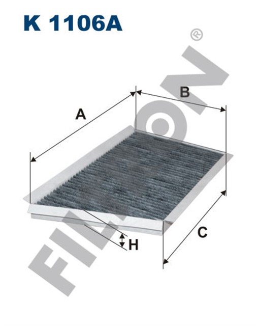 POLEN FILTRESI MERCEDES W203 CL203 S203 C209 A209 KARBONLU