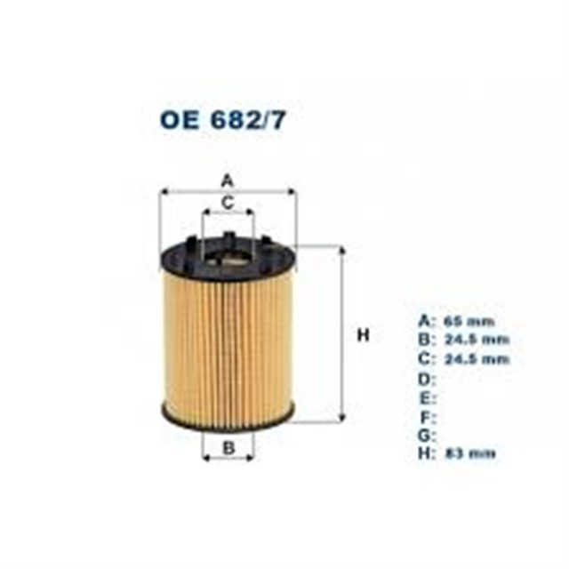 YAG FILTRESI ALFA ROMEO MITO - CITROEN NEMO - FIAT DOBLO - FIORINO 225 - PANDA III - PUNTO III/GRANDE PUN