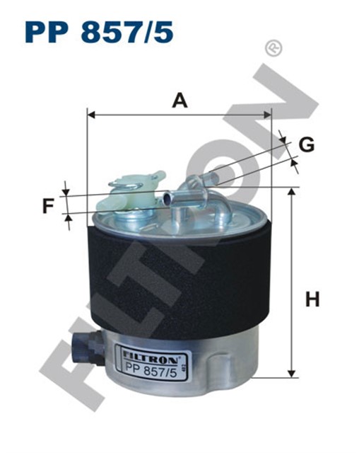 YAKIT FILTRESI NISSAN QASHQAI 07 1.5D - 2.0D - XTRAIL 07 2.0D KALEOS 08 2.0DCI