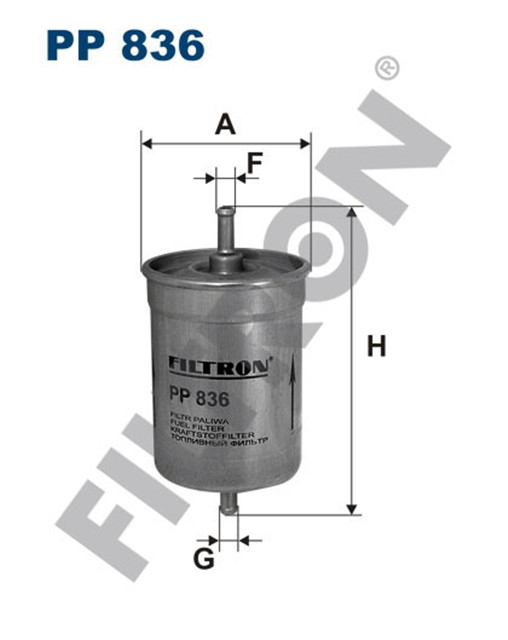 YAKIT FILTRESI CLIO - R9 - R11 - R19 - R21 - SAFRANE - P505 - P806 - TRAFIC - MASTER - IBIZA I - GOLF III - MALAGA