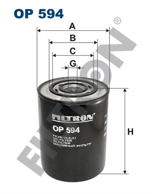 YAG FILTRESI IVECO DAILY II 89 - 99 40 - 10 TURBO 103HP 07/89 - 04/96