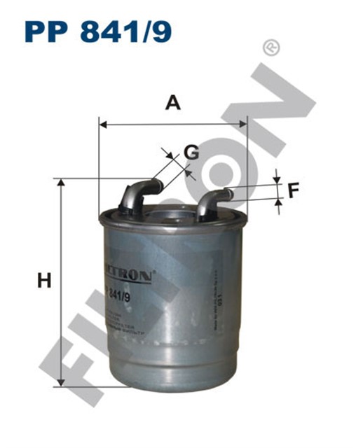 YAKIT FILTRESI MERCEDES SPRINTER OM642 B906
