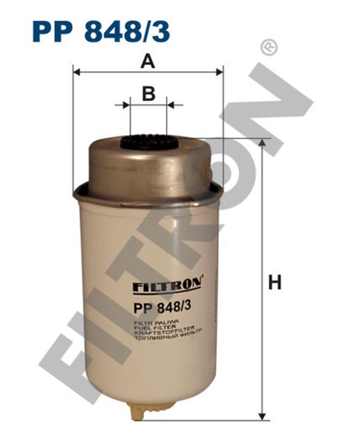 YAKIT FILTRESI YENI FORD TRANSIT V347 2007 125HP