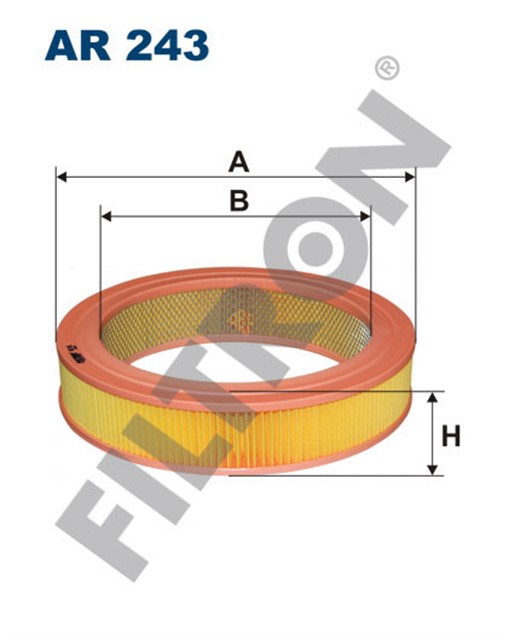 HAVA FILTRESI MAZDA 626 III GD/GV 2.0 107HP 11/87 - 05/92