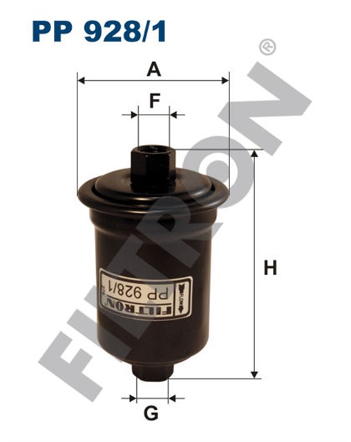 YAKIT FILTRESI H1 STAREX 2.4 98 - 04 - SONATA 2.0 - 2.4 - 2.5 96 - 01 - HILUX 2.4 89 - 05