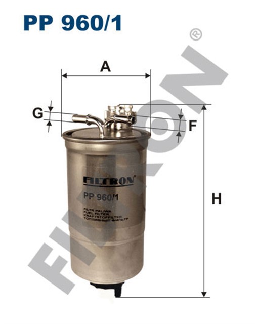 YAKIT FILTRESI SEAT TOLEDO II 1.9 SDI 68HP 03/99 - 06/04