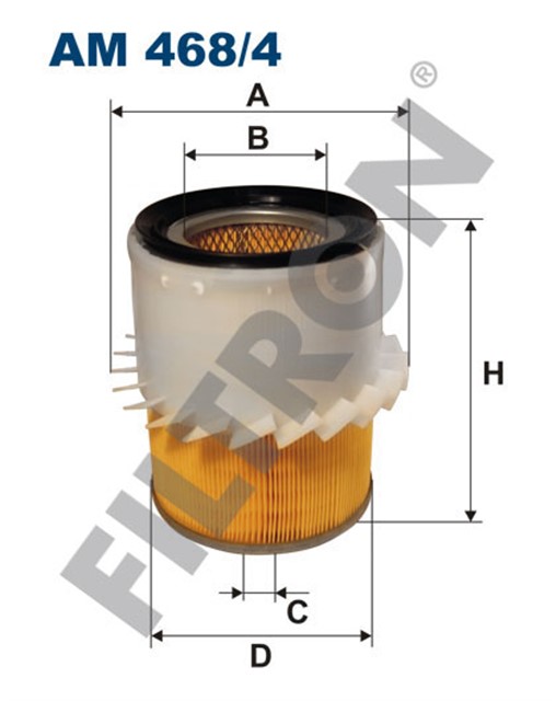 HAVA FILTRESI MITSUBISHI L 200 2.5 D 75HP 06/96 - 03/06