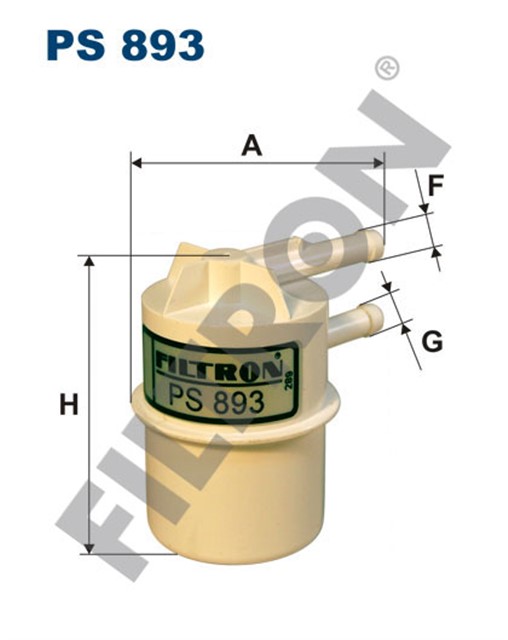 YAKIT FILTRESI MITSUBISHI COLT II C10 1.6 TURBO ECI 105HP 07/86 - 04/88