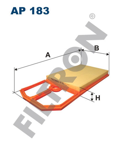 HAVA FILTRESI [CANTA TIP] POLO - GOLF4 - BORA - CORDOBA - IBIZA AFH - BCB 1.4 16V - 1.6 16V 94 - 
