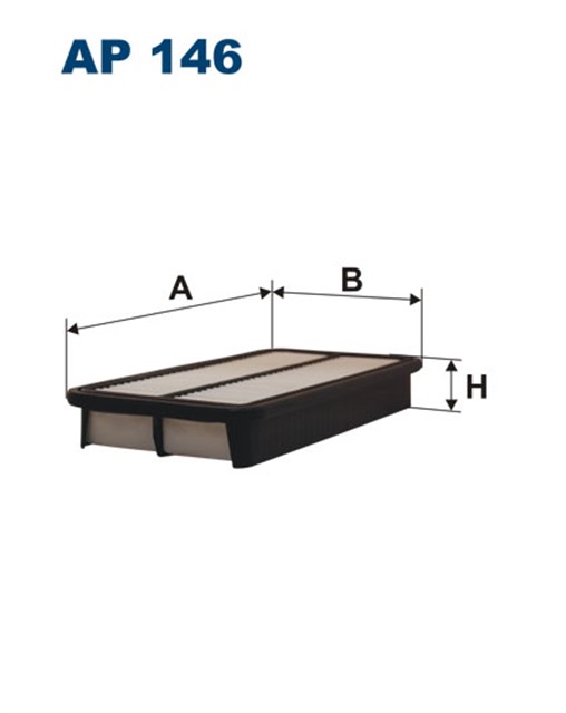 HAVA FILTRESI AVENSIS 2.0 D 99 - 03 CAMRY 2.5 V6 88 - 91 CARINA II 2.0 D 88 - 92